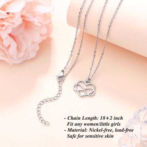 Infinity best friend on sale necklaces for 2